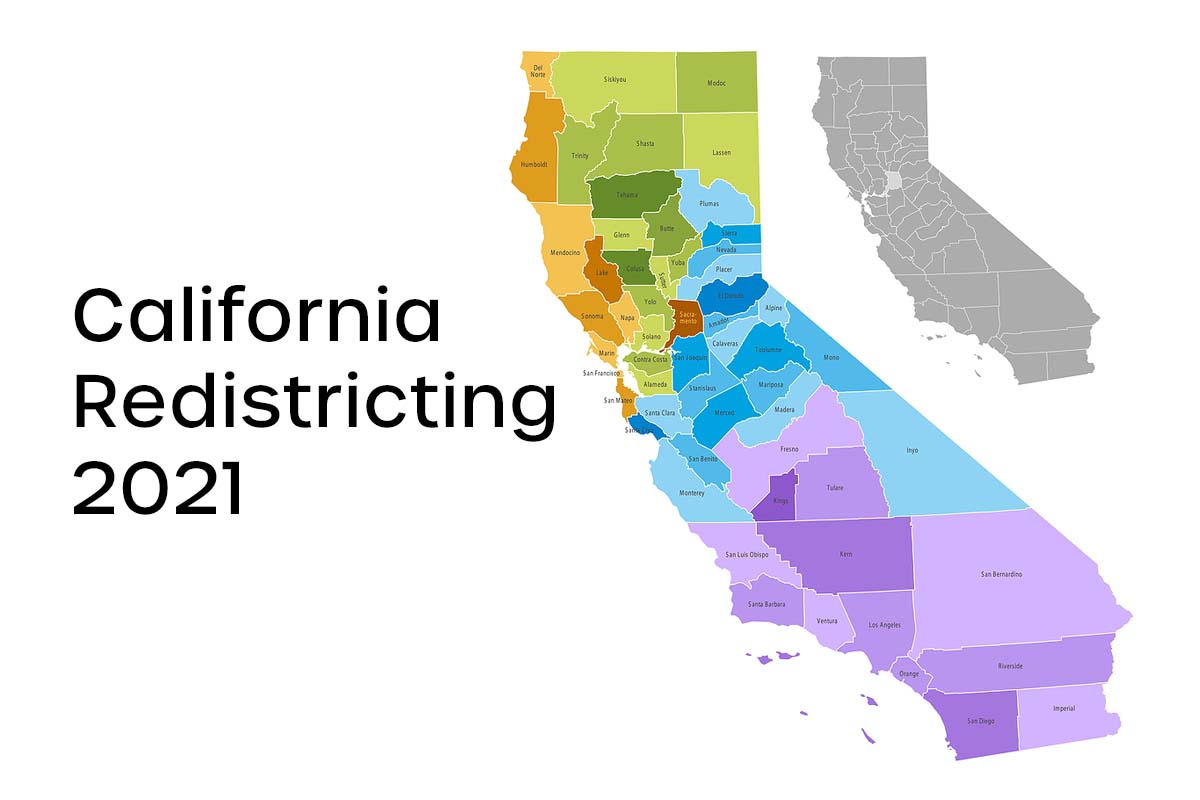 California Redistricting in 2021
